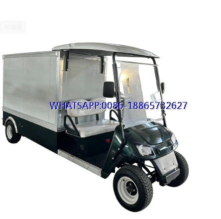 HKBG Hot Rough Off-road Tyre Electric Cart For Private Estate Scenic Sightseeing Golf Cart 2024