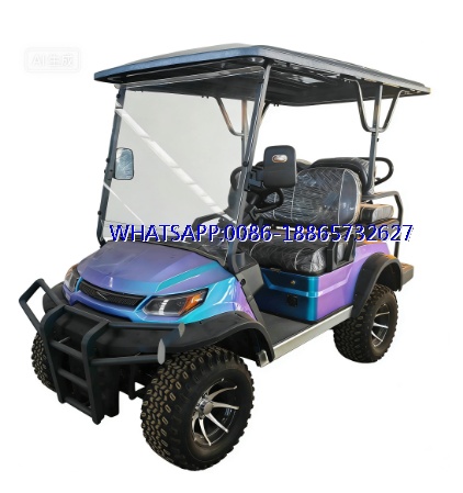Free Customized Colors 6 Passengers Electric Hotel Golf Buggy