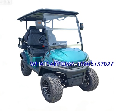Model D Professional Manufacture Nice Price Had Powered Golf Cart New Model Wheel 4 Seater Electric Golf Cart