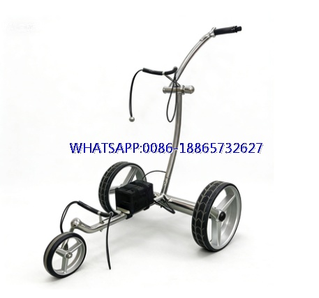 Remote Control and Foldable Golf Trolley Buggy Electric Golf Trolley Golf Bag Cart