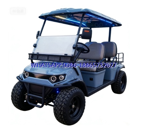 Off Road Street Legal Lithium Battery Car Buggy 4 Seater Electric Golf Cart