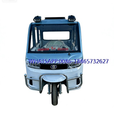 Electric Closed Passenger Tricycle for Carrying Passengers Mini Electric Car Tuk Tuk
