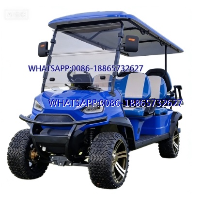 72V Lithium Battery Mini Electric 6 Seater Lifted Buggy Golf Cart