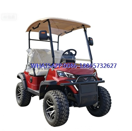 2 Seats Golf Cart with 48V Lithium Battery Hunting Cart