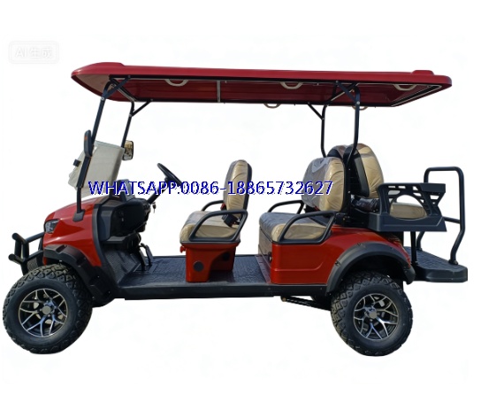 2025 Off Road Golf Cart Electric Golf Cart 6 Passenger Electric HKBG Golf Cart