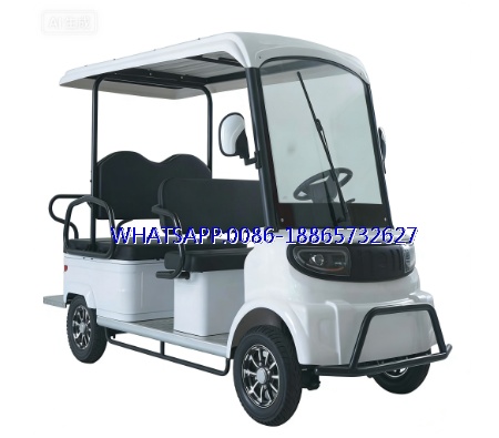 2025 Quality Electric Mobility Scooter Custom Golf Buggy 6 Seater Side Rain Cover Custom Easy-to-drive Golf Cart Service for Guests