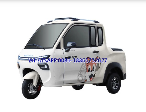 Practical dual-purpose electric pickup truck for both passengers and cargo