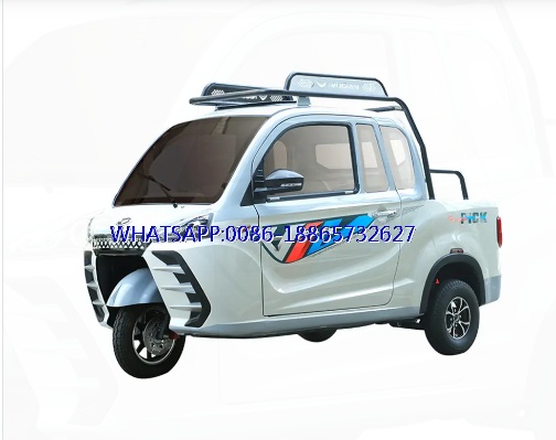 A large-sized electric pickup truck is a great helper for your work