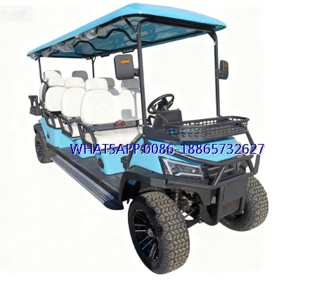 Spacious Upgrade, Enjoy Leisurely Rides 8 Seater Golf Cart