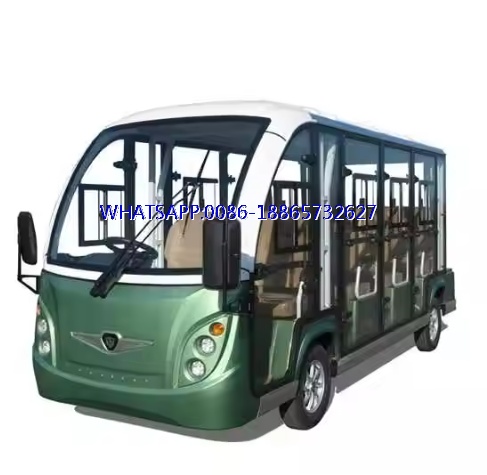Customizable right-hand drive 11-seat sightseeing vehicle