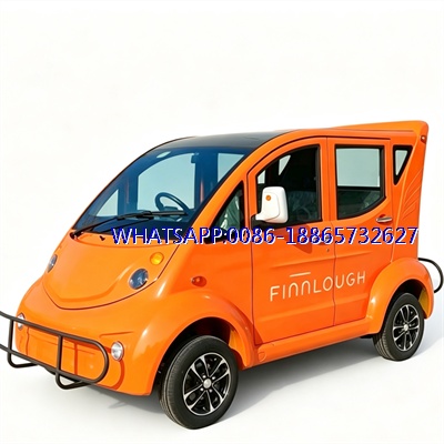 4 Seats Enclosed Electric Patrol Car Small Closed Electric Sightseeing Vehicle For Park Community
