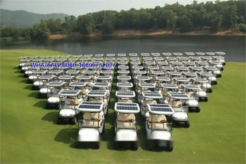 Our company launches the new 2024 solar powered golf cart