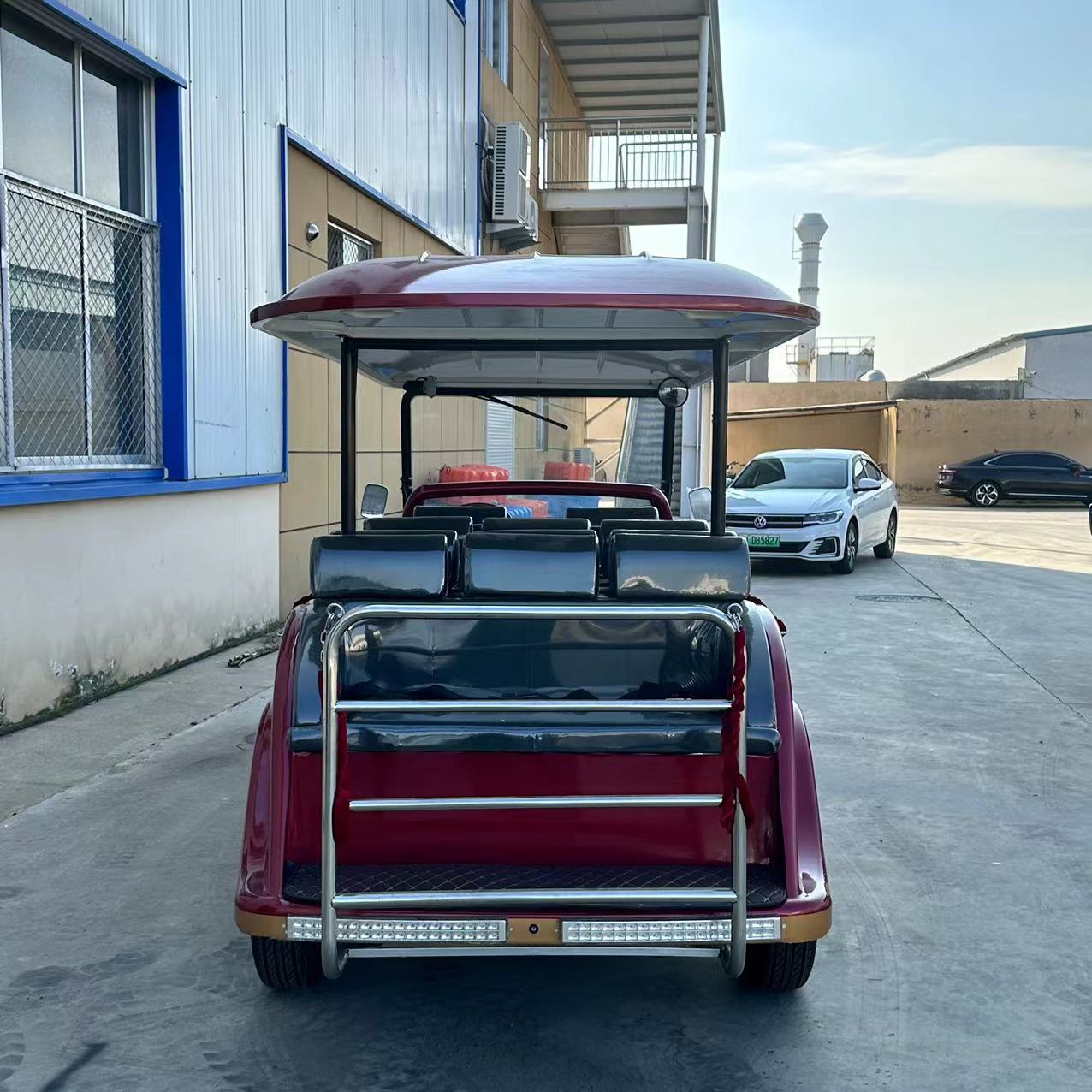 New design 4 Seaters 2 Passenger with Rear Cargo Bed Electric Utility ...