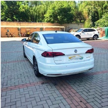 Used, Cheap, and in Good Condition, a White 3 Compartment Sedan, Bora · Pure Electric 2019 Shang YRF Used Car
