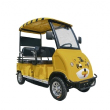 Electric scenic small childrens shared four-wheel sightseeing car rental cartoon sightseeing car