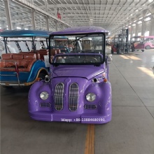 Newly designed 11-seater luxurious and comfortable electric sightseeing car electric classic car
