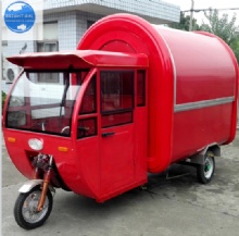 Food Truck Electric Hot Dog Cart Street Fast Tricycle for Sale Food Tricycle