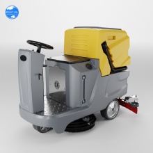 High Efficiency Ride-on Scrubber Automatic Floor Cleaning Machine