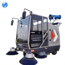 48V120A Hot Sales Ride on Electric Street Road Floor Sweeper /City Path Cleaning Sweeping Truck