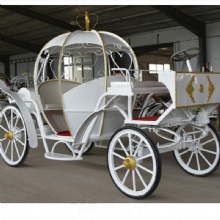 Luxury Electric Royal Sightseeing Carriage Special Transportation Wedding Car Pumpkin Carriage