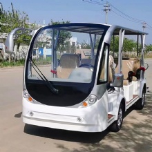High-quality 11 Seats Electric Sightseeing Car Tourist Bus