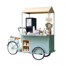 Tricycle Booth Food Cart Outdoor Mobile Stall Food Cart