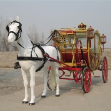 European Royal Family Horse Carriage Electric Cinderella Children Garden Horse Cart Mini Princess Carriage