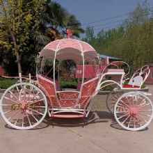 Factory Direct Sale Sightseeing Carriage/European White Royal Horse Carriage/Electric Horseless Carriage
