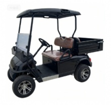New design Versatile 4 Seaters 2 Passenger with Rear Cargo Bed Electric Utility Golf Buggy