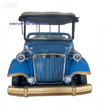 Classic Vintage Electric Sightseeing Bus Retro Electric Classic Car