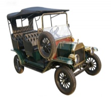 Electric Tourist Sightseeing Retro Vintage Classic Car Electric Tourist Sightseeing Retro Vintage Classic Car