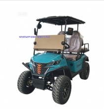 Electric Sightseeing Golf Wholesale 4 Seater Golf Cart with Folded Seat Electric Sightseeing Golf Wholesale 4 Seater Golf Cart with Folded Seat