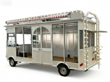 2025 Multifunctional electric four-wheel dining car Mobile night market commercial stall
