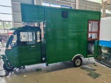 Commercial Equipment Restaurant Electric Mobile Food Cart Three Wheels Dinner Car for Sale Fast Food