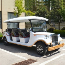 2025 CE Custom Sightseeing Tourist Vehicle Electric Old Classic Vintage Car for Sale Vintage car