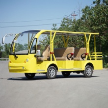 2025 14-Seat Passenger Electric Vacation Vehicle/Scenic Tourist Bus/Electric Sightseeing Bus