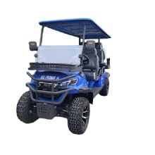 2025 Wholesale 4+2 Seat Sightseeing Bus Club Cart Electric Golf Hunting Golf Cart