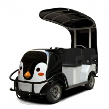 2025 4-seater electric tricycle for sightseeing and leisure, intelligent electromagnetic brake, suitable for families