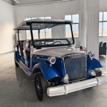 6Person Seats Electric Classic Vintage Cars New Style Classic Design Electric Luxury Vintage Sightseeing Car