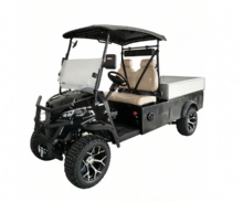 Aluminum Cargo Box+Tow hook Utility Golf Cart – Off-Road Electric Golf Buggy