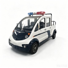 New Design Closed 4 Seater Electric Patrol Pickup Cart Cheap Adult Electric Security Patrol Truck