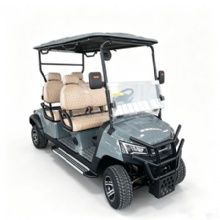 Luxury Lifted Offroad Electric Golf Car 4/6 Passenger 4WD 10KW Motor