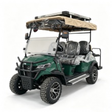 HKBG 6 Seater Gas Powered Golf Cart