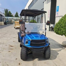 Model F 4 Seater Lifted Electric Golf Cart | Custom Logo & Color Available