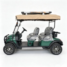Model F 4 Seater Lifted Electric Golf Cart | Custom Logo & Color Available