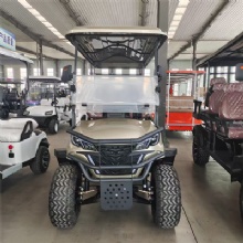 2026 E-Model 4+2 Seat Club Car Electric Golf Cart 6 Seater Off Road Vehicle