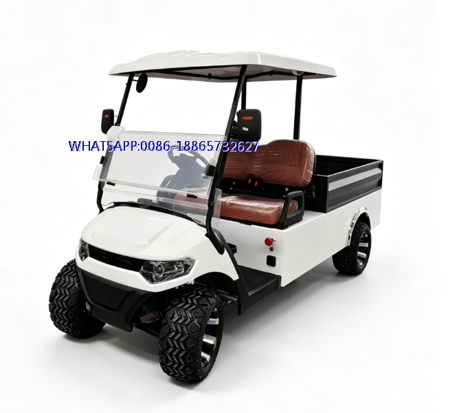 Aluminum Cargo Box Utility Golf Cart – Off-Road Electric Golf Buggy