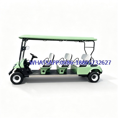 2-8-Passenger Electric Golf Cart 7.5KW Power CE Certified Tourist Sightseeing Vehicle