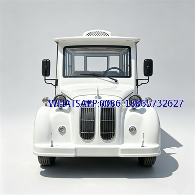 11 Seater Enclosed Electric Shuttle Car for Tourism Sightseeing Park Hotel Campus Transport