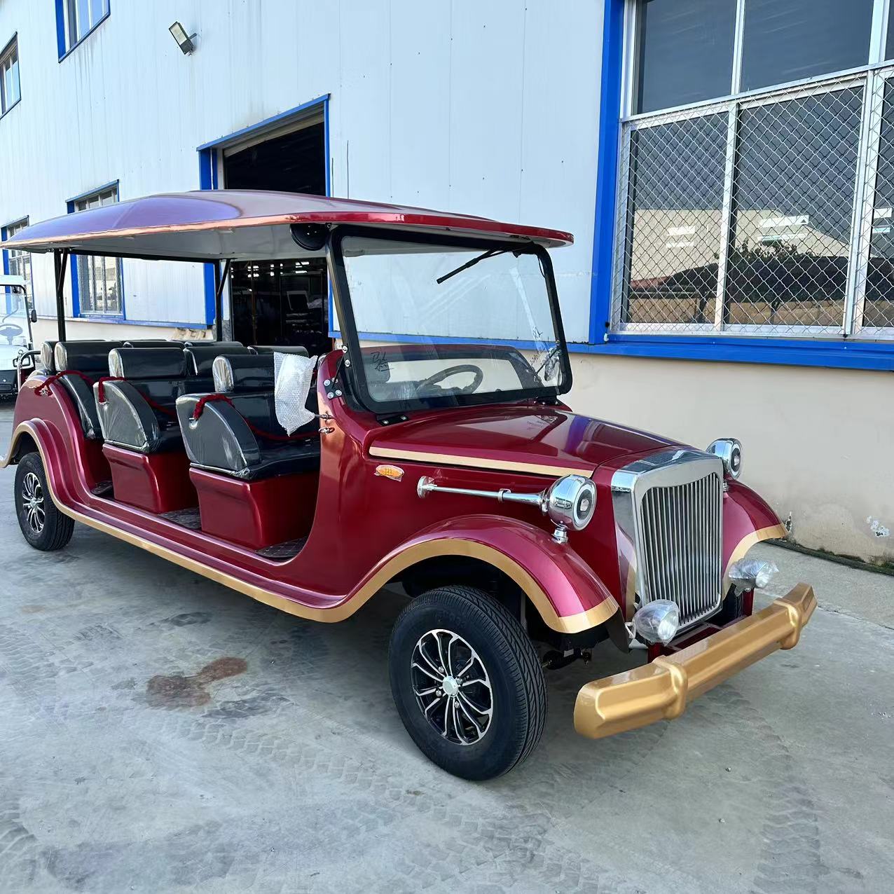 New design 4 Seaters 2 Passenger with Rear Cargo Bed Electric Utility ...